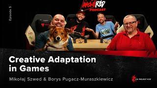 AnsweRED Podcast 5 – Episode 5 Creative Adaptation in Games