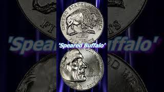 2005 Speared Bison Jefferson Nickel Variety Coin Worth Money #shorts