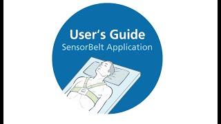 Application of a SensorBelt to a lying passive patient 2014