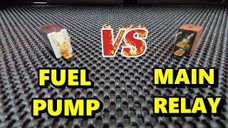 Fuel Pump Relay vs Main Relay - What is the difference and how to test them