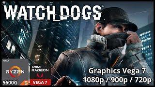 Watch Dogs - Ryzen 5 5600G Vega 7 & 16gb RAM