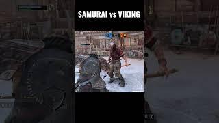 Samurai vs Viking #forhonor #shorts #samurai  #samurai #vikings