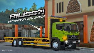 RILISS MOD BUSSID HINO 500 LOSBAK BY PUTRA EFG X WAN GARAGE WIP  mod bussid terbaru