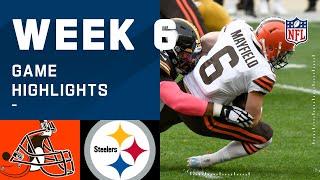 Browns vs. Steelers Week 6 Highlights  NFL 2020