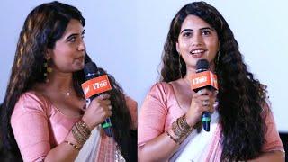 Anchor Sravanthi Chokarapu Latest Stunning Looks In Saree @ Gangs of Godavari - Teaser Launch