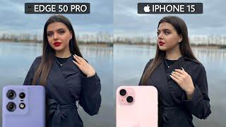 Motorola Edge 50 Pro Vs iPhone 15 Camera Test Comparison