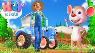 The Farmer In The Dell nursery rhyme + more farm songs for kids  HeyKids