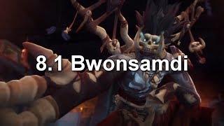 Frases de Bwonsamdi en Batle for Azeroth 8.1 - Castellano