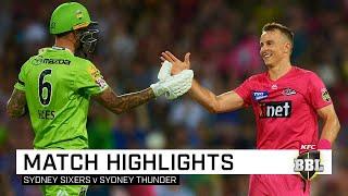 Sydney Smash ends in dramatic Super Over  KFC BBL09