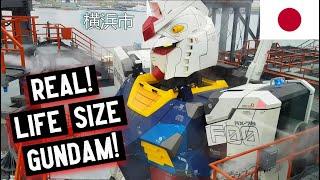 GUNDAM FACTORY YOKOHAMA GUNDAM-DOCK 実物大ガンダム 4K