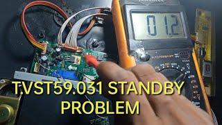 T.VST29.03 standby problem led tvdead led tv repair Bangla tutorial