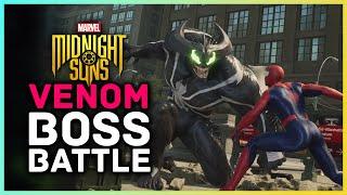 Marvels Midnight Suns Exclusive Venom Boss Battle Gameplay