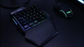 RedThunder G60 2.4Ghz Wireless RGB One-Handed Gaming Keyboard