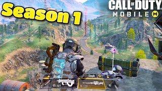 My First SEASON 1 Call of Duty Mobile Battle Royale Game  Call of Duty Mobile Gameplay