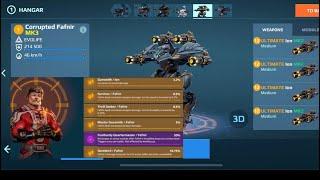 Corrupted Fafnir Ion  18Kills Sweeping all enemies  War Robots Gameplay