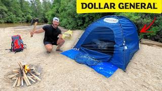 48 Hour Dollar Store $100 CampingSurvival Challenge