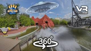 Uncovering the Secrets of Area 51 A Thrilling VR 360° Ride at Movie Park Germany