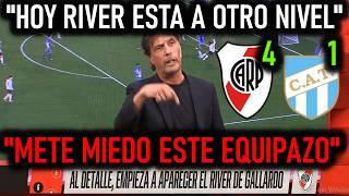 GUSTAVO LOPEZ IMPACTADO CON EL EQUIPAZO DE RIVER PLATE