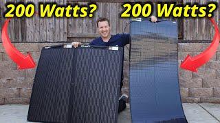 What is BETTER? BougeRV Arch VS Cigs Yuma flexible solar panels