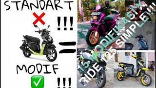 15 Modifikasi X Ride 125 SIMPLE Cocok Dipakai Harian