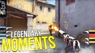 WHEN CSGO PROS MAKE LEGENDARY PLAYS ICONIC MOMENTS