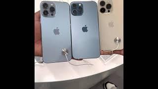 Iphone 13 pro max sierra blue vs iphone 12 pro max Pacific blue colour comparison