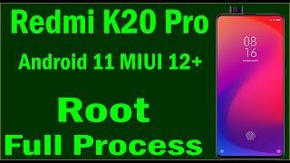 Redmi K20 Pro Full Root Android 11MIUI 12+  K20 Pro Root  How to root Redmi K20 Pro atfe tech 