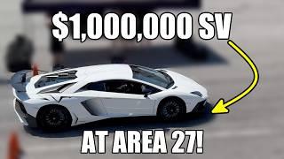 AVENTADOR SV DESTROYS AUTOCROSS