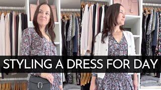 8 Ways To Dress Down A Dress For Daytime