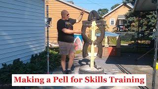 Making an Outdoor Pell for Skill Training