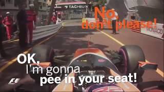 Button Threatens To Pee In Alonsos Seat  F1 Best Team Radio 2017