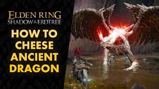 Elden Ring Shadow of the Erdtree - How to Easily Beat Ancient Dragon Senessax Boss Fight