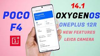 Poco F4 Stable OxygenOS 14.1 Oneplus 12R Port  Review New Features & Ui and Performance