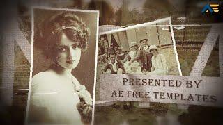 History slideshow after effects template free history intro template free  Ae free templates