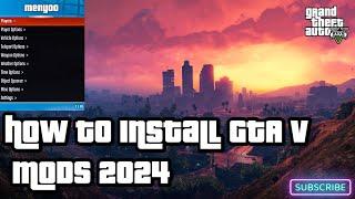 How to install Mods on GTA V  Menyoo script hook v & .net Pt1