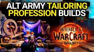 Tailoring Alt Army Profession Builds - MAKING MILLIONS OF GOLD In The War Within