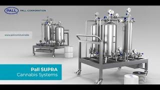 Pall SUPRA Cannabis Systems for Cannabis Oil Filtration