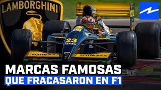 3 MARCAS AUTOMOTRICES QUE FRACASARON EN LA F1