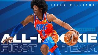 Jalen Williams Named to NBA All-Rookie First Team  JDub’s Top Plays of 2022-23 Season  OKC Thunder