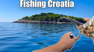 Fishing The CRAZIEST Place In The World Croatia The Adriatic Sea