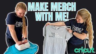 Create your own T-shirts with  @Cricut + MERCH GIVEAWAY