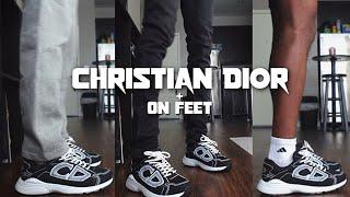 Christian Dior B30 Black & White + ON FEET REVIEW  Uashoe Review 