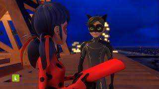 NEW Kuro Neko Scenes - Gloob S4E23 Miraculous Ladybug 