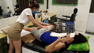Full video What a pretty girl massage in Vietnam. Relax Hunter