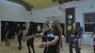 Afro dance class @brickhousenyc  with Judith McCarty 