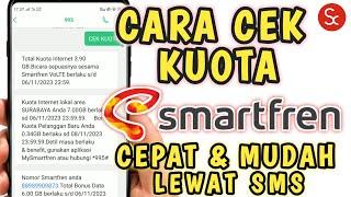 Cara Cek Kuota Smartfren  Cara Melihat Sisa Kuota Smartfren Lewat SMS