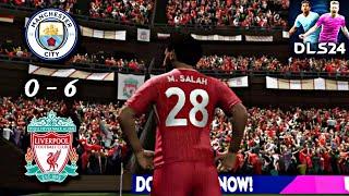 MANCHESTER CITY VS LIVERPOOL  DREAM LEAGUE SOCCER 2024 