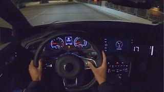 2021 VOLKSWAGEN T-ROC 1.5 TSI 150 PS NIGHT POV TOP SPEED AUTOBAHN KAISERSLAUTERN 60 FPS GPS