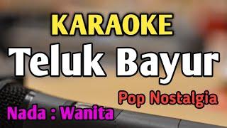 TELUK BAYUR - KARAOKE  NADA WANITA CEWEK  Pop Nostalgia  Ernie Djohan  Live Keyboard