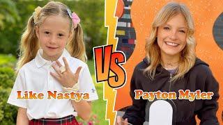 Payton Delu Myler Ninja Kidz Tv VS Like Nastya Transformation  New Stars From Baby To 2023